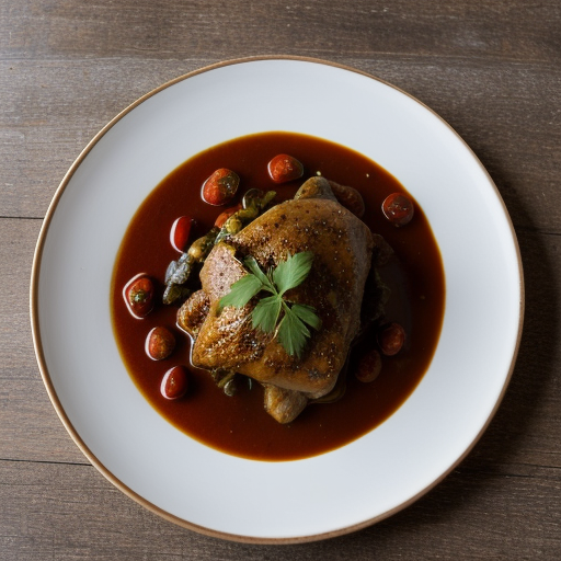 Kota Kapama (Chicken Braised With Cinnamon & Cloves recipe image