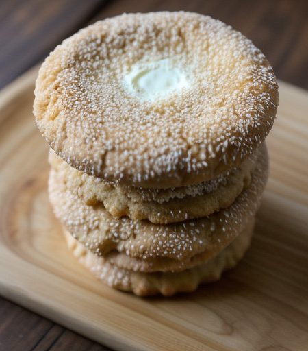 Koulourakia Me Sousame (Sesame Cookies recipe image