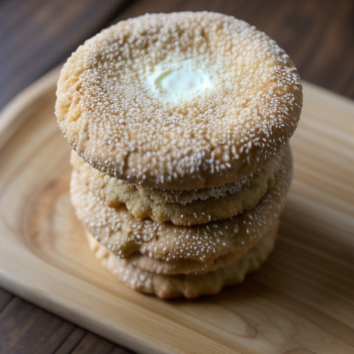 Koulourakia Me Sousame (Sesame Cookies recipe image