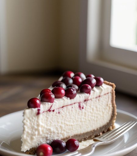 Kraft 3 Step Cranberry Cheesecake recipe image