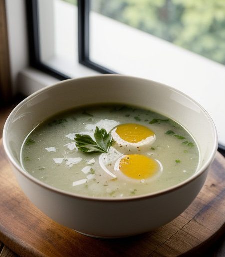 Krautlsuppe (Bavarian Herb Soup recipe image