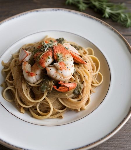 Kroger's Seafood Pasta recipe image