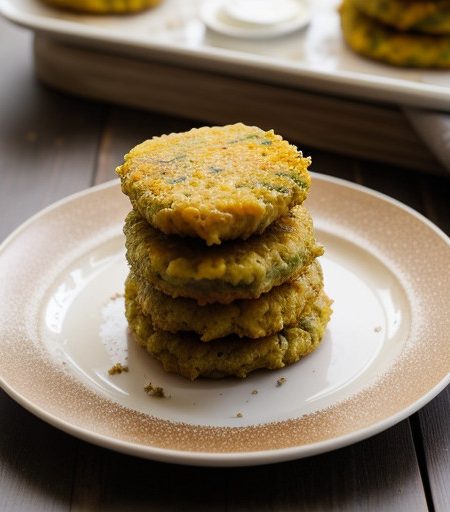 Kumara Fritters - Frituras De Yautia recipe image