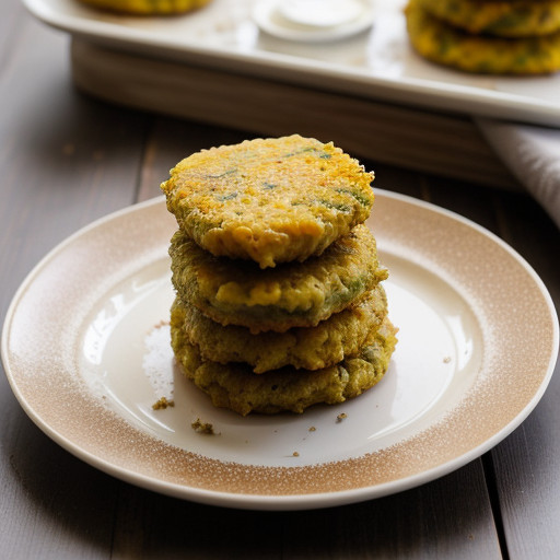 Kumara Fritters - Frituras De Yautia recipe image