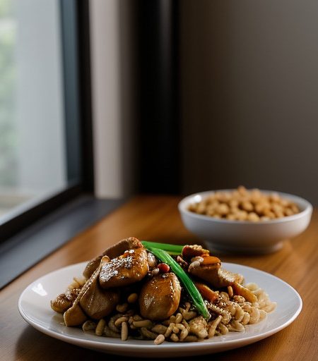 Kung Pao Chi (Chicken With Chilies & Nuts recipe image