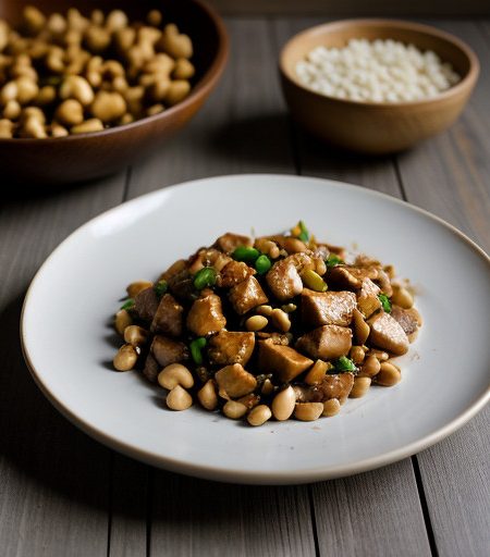 Kung Pao (Chicken Chunks With Peanuts in Spic recipe image