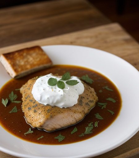 Kuritsa S Paprikoy (Chicken Paprikash recipe image