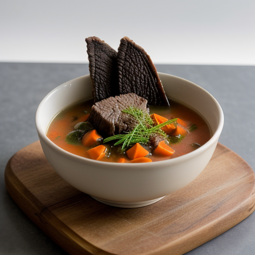 Kuttle Soup From Tessin recipe image