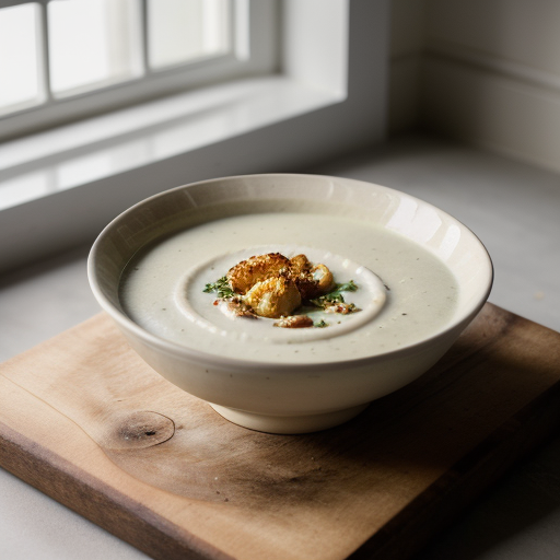 Kvetakova Polevka (Cauliflower Cream Soup recipe image