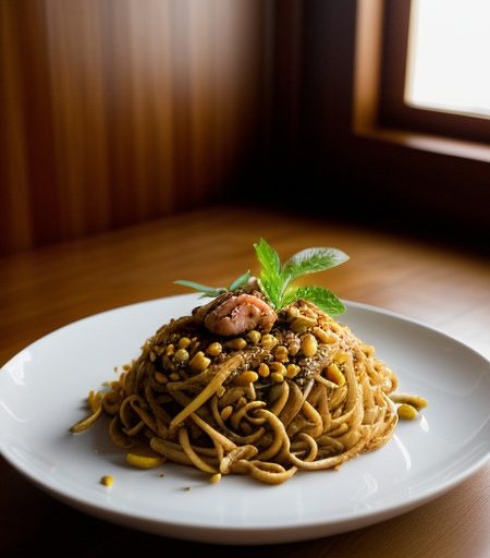 Kwitiaow Phad Thai (Thai-Fried Noodles & Sa recipe image