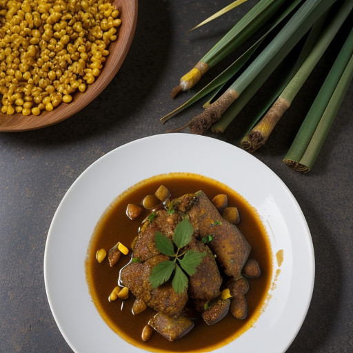 Kyettha Sikyan Yakyan (Spiced Game Hen Stew recipe image