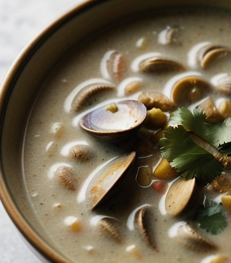 L.J'S Curried Clam Soup recipe image