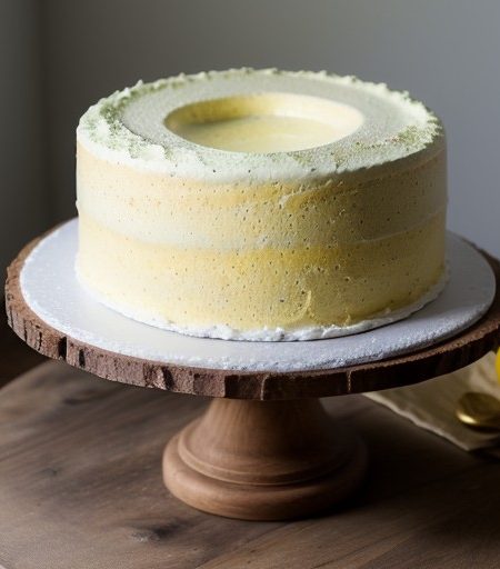 LIME CHIFFON CAKE - Country Cooking recipe image