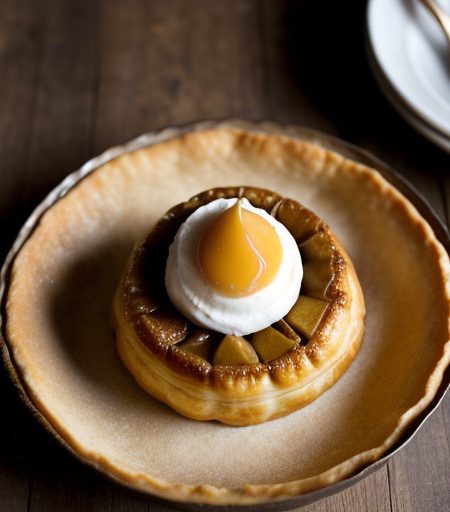 La Tarte Tatin (Caramalized Apples on Puff Pa recipe image