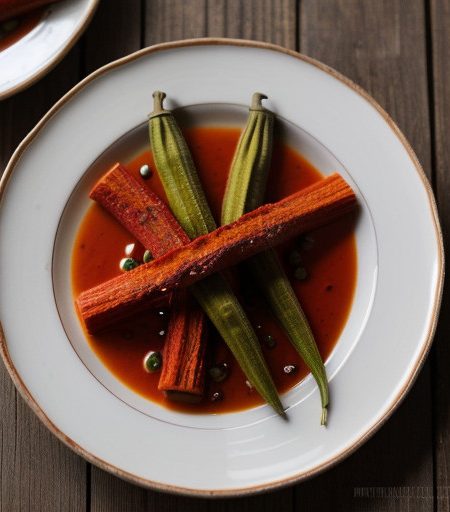 Lady's Fingers (Okra recipe image