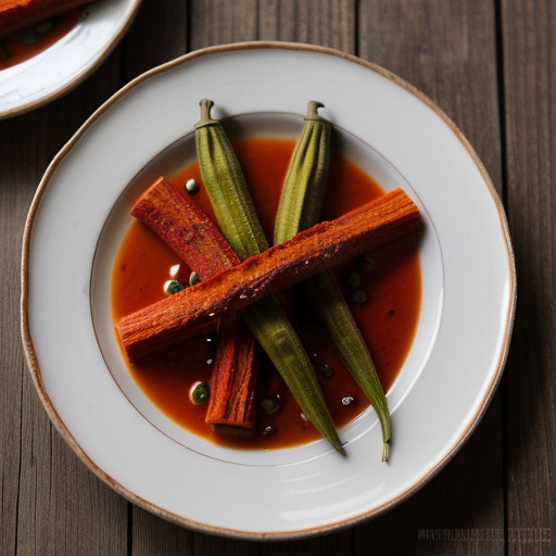 Lady's Fingers (Okra recipe image