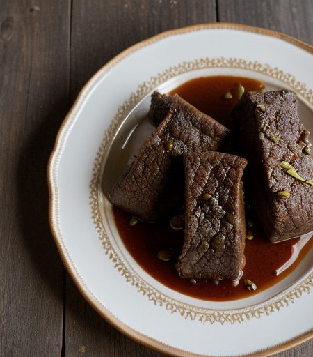 Lahmeh Al Warak ( Lamb on Grape Leaves recipe image