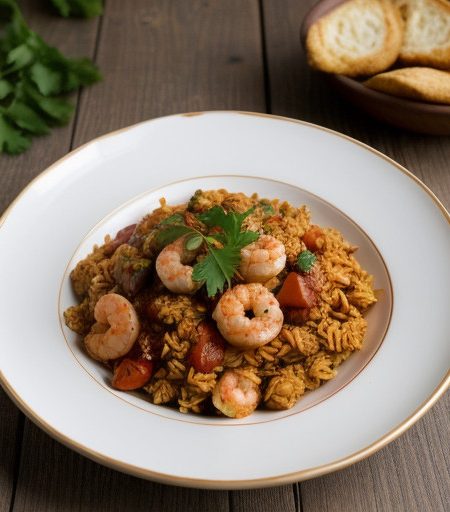 Lake Shrimp Jambalaya recipe image