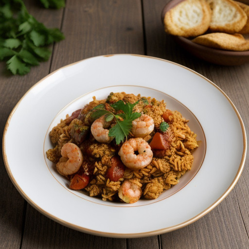 Lake Shrimp Jambalaya recipe image