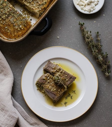 Lamb Baked in Paper recipe image