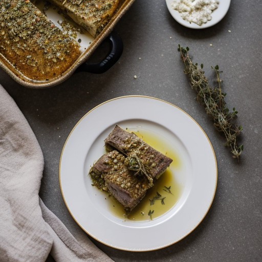 Lamb Baked in Paper recipe image