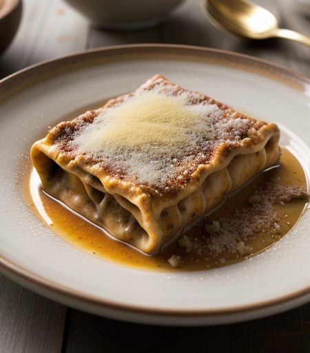 Lamb Cannelloni With Walnut Parmesan Sauce recipe image
