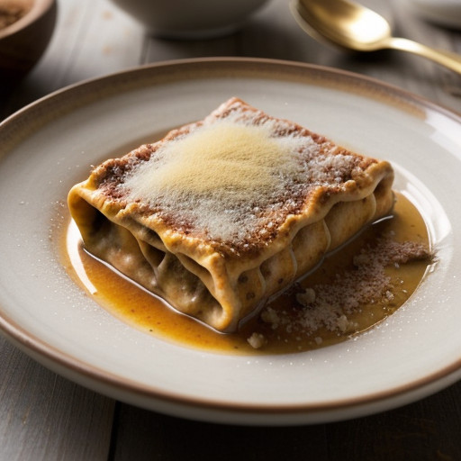 Lamb Cannelloni With Walnut Parmesan Sauce recipe image
