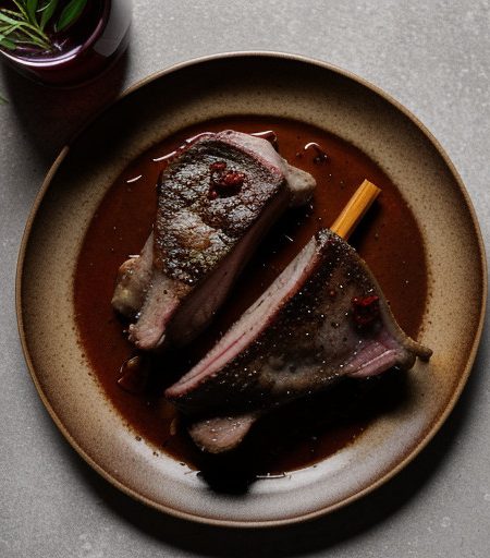 Lamb Chops Pinot Noir [20 Minutes] recipe image