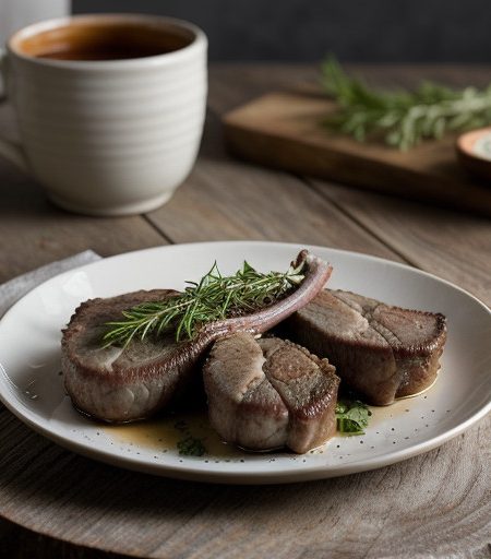 Lamb Chops With Gorgonzola recipe image