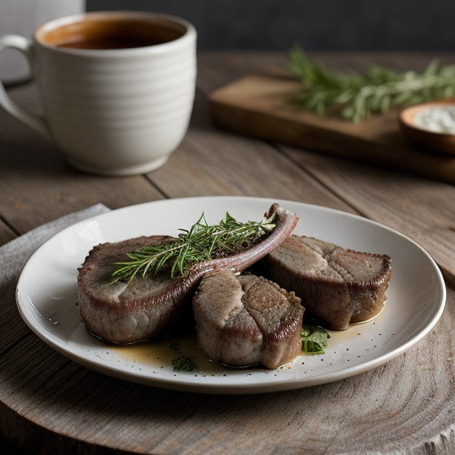 Lamb Chops With Gorgonzola recipe image