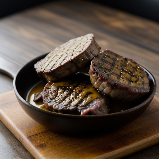 Lamb Chops With Mustard Sauce recipe image