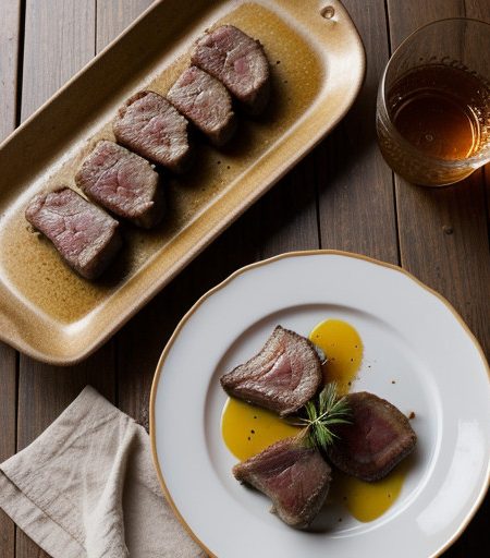 Lamb Chops a l'ORANGE recipe image