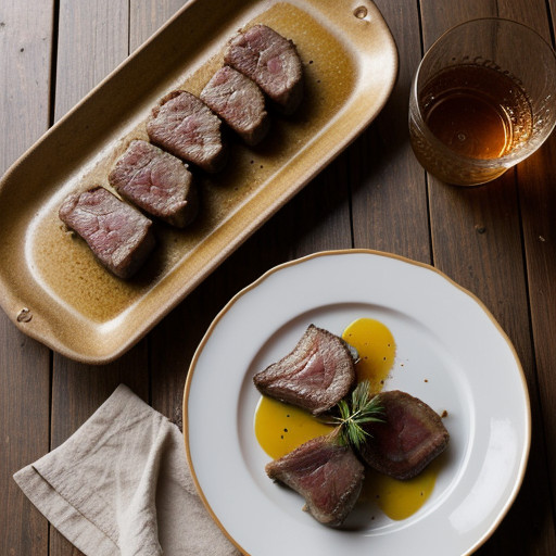 Lamb Chops a l'ORANGE recipe image
