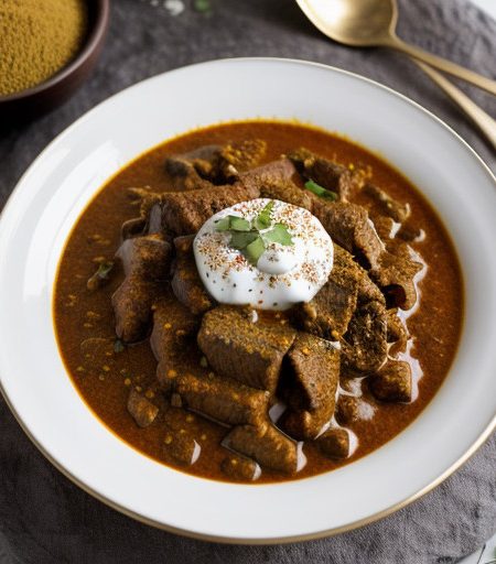 Lamb Curry With Yogurt recipe image