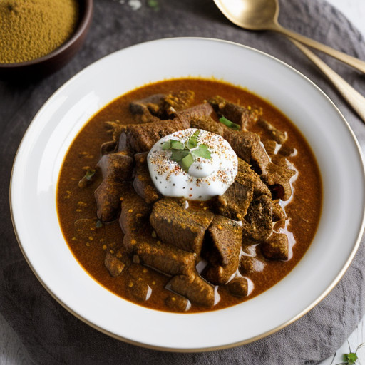 Lamb Curry With Yogurt recipe image