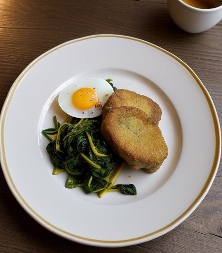 Lamb Cutlets With Spinach recipe image