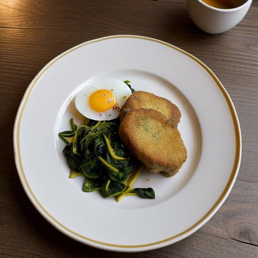 Lamb Cutlets With Spinach recipe image