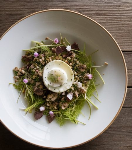 Lamb & Fennel Salad With Hazelnut Dressing recipe image