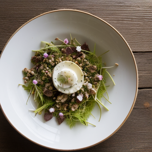 Lamb & Fennel Salad With Hazelnut Dressing recipe image