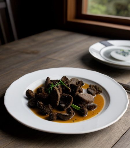Lamb Fillet With Morels recipe image