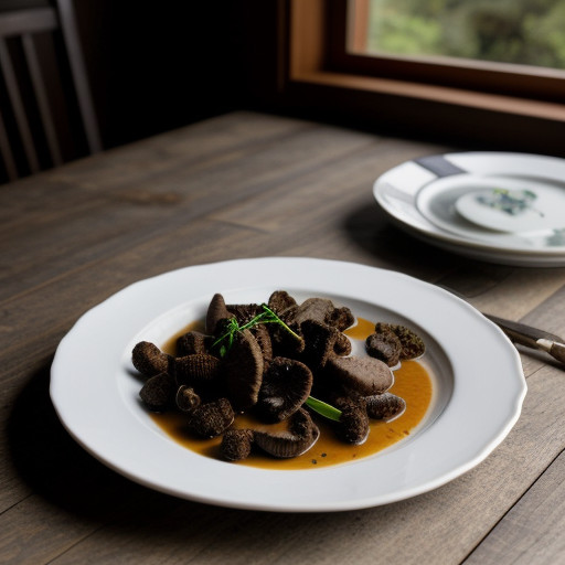 Lamb Fillet With Morels recipe image