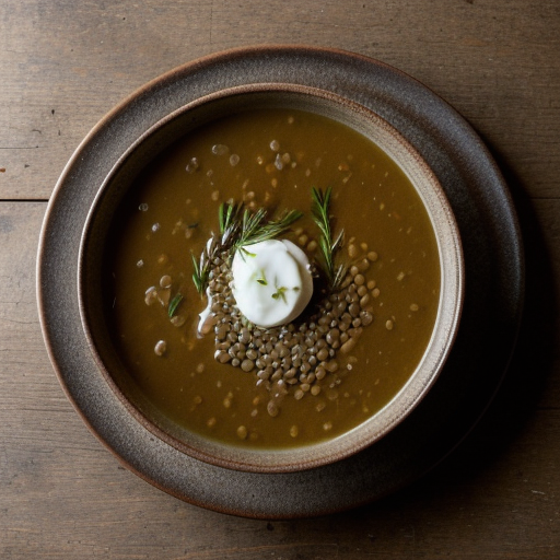Lamb~ Lentil~ & Rosemary Soup recipe image