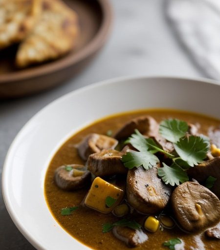 Lamb & Mushroom Korma recipe image
