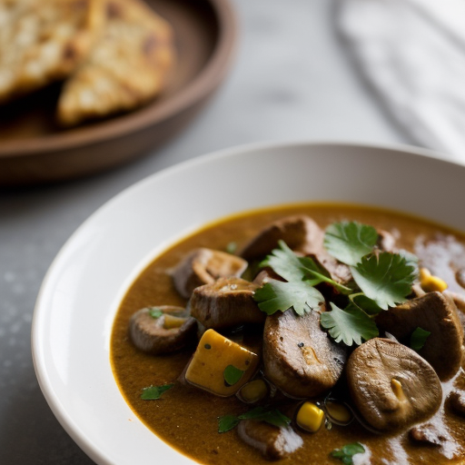 Lamb & Mushroom Korma recipe image