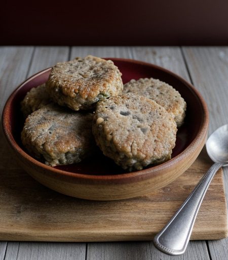 Lamb Patties With Kiwefruit Sauce recipe image