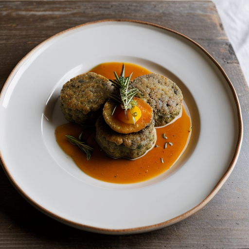 Lamb Patties With Vegetables Provencal recipe image