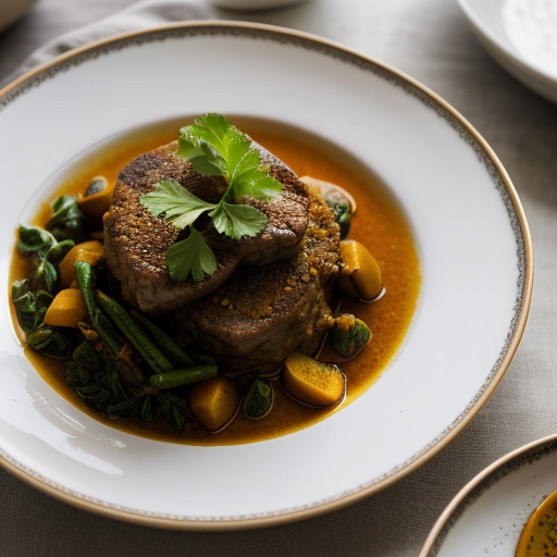 Lamb & Pear Tagine recipe image