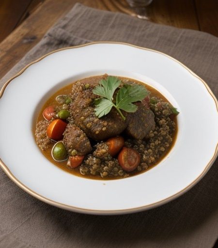 Lamb Quinoa Stew recipe image