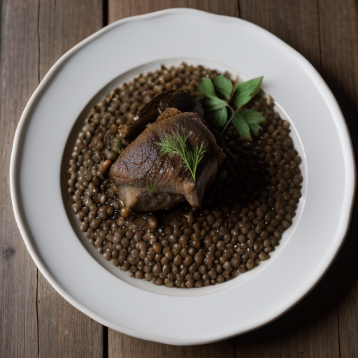 Lamb Shanks With Lentils recipe image