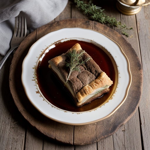 Lamb Shoulder in Pastry (Guilainn Chaoireola recipe image